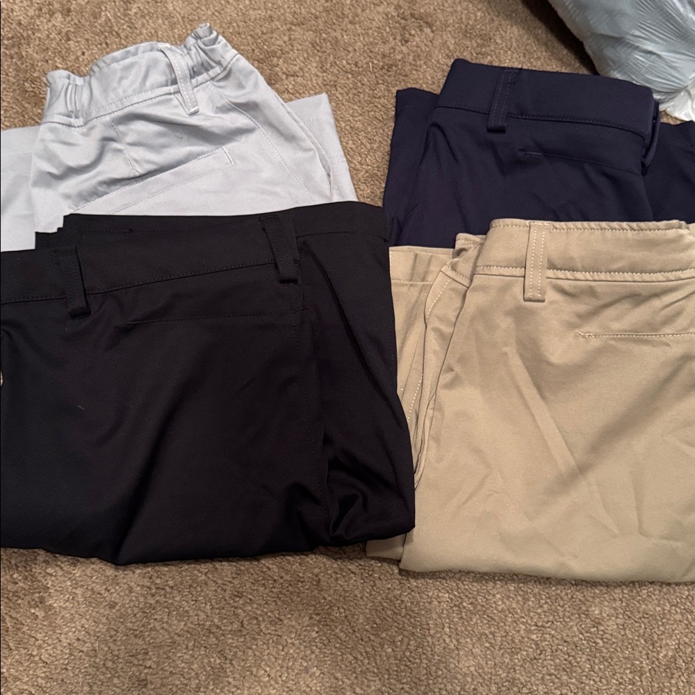 Set of Four boys under armour shirts size large